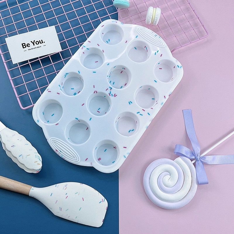Silicone Pastry Tools Cake Pan Set Muffin Cup Mould